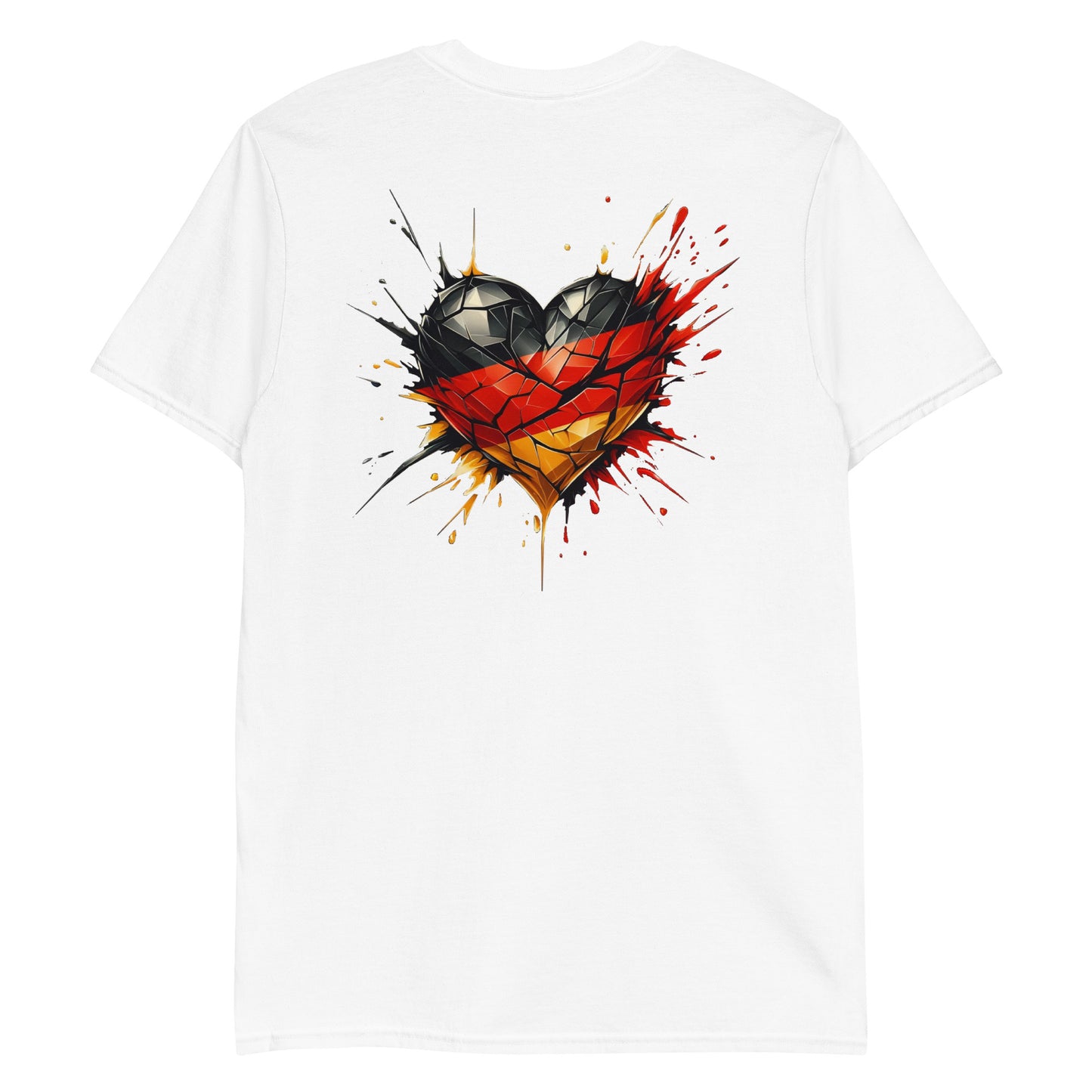 Deutschland Kurzärmeliges Unisex-T-Shirt