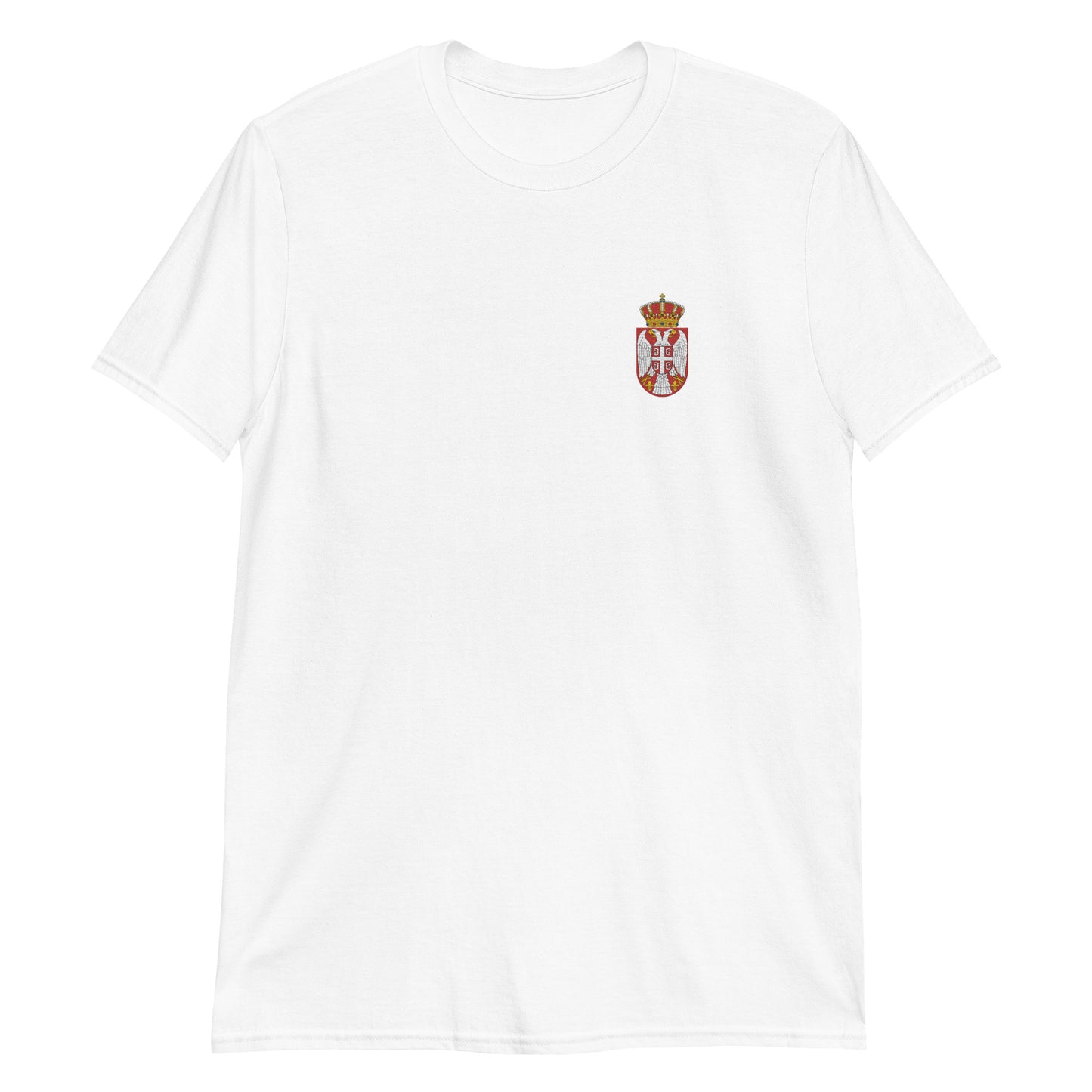 Serbien Kurzärmeliges Unisex-T-Shirt