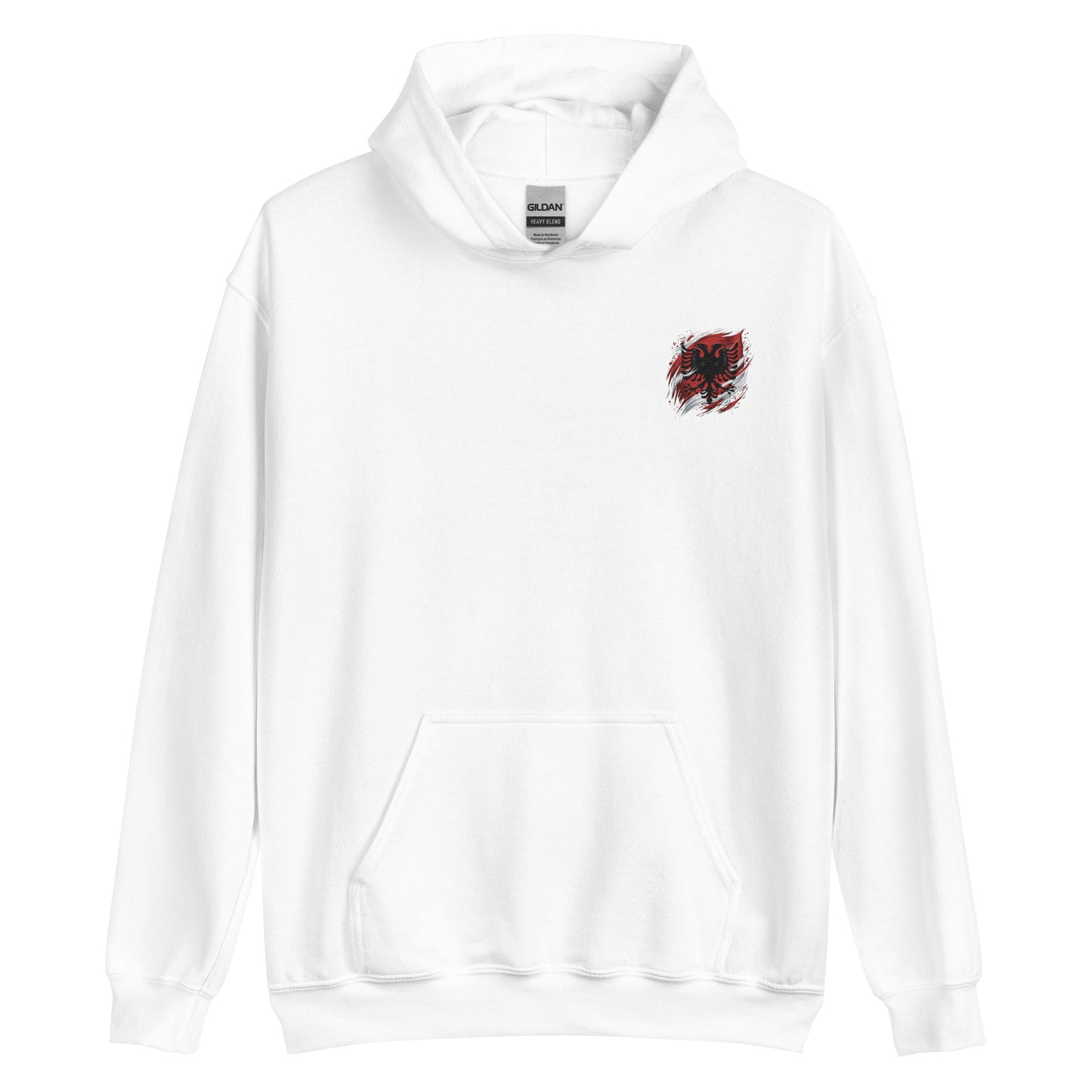 Albanien Unisex-Kapuzenpullover