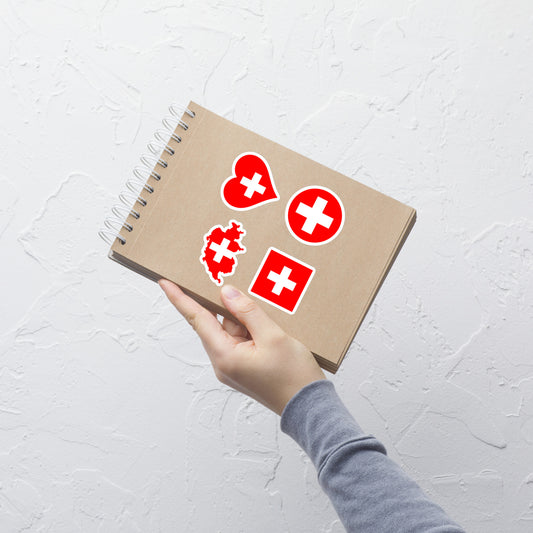 Schweiz Blasenfreie Aufkleber