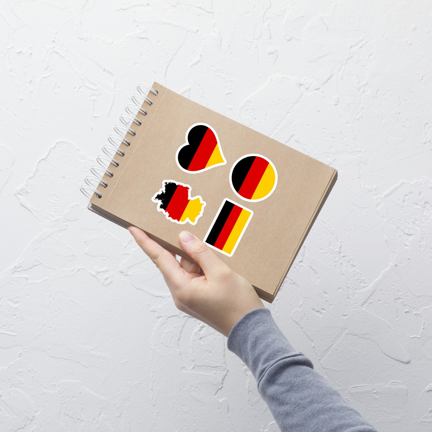 Deutschland Blasenfreie Aufkleber