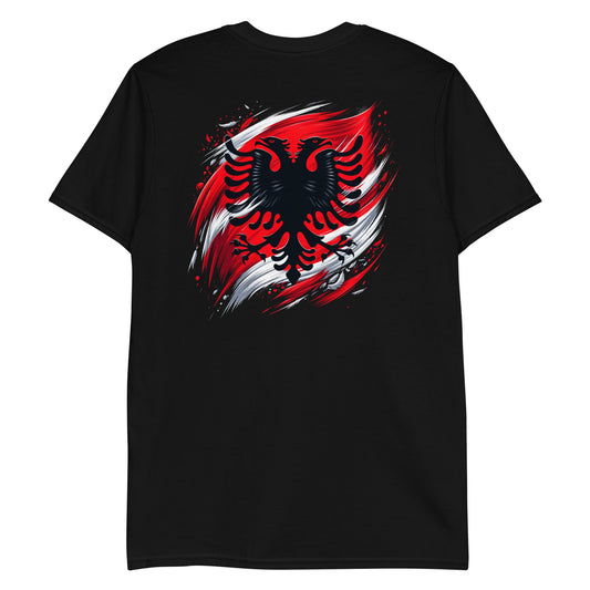 Albanien Kurzärmeliges Unisex-T-Shirt