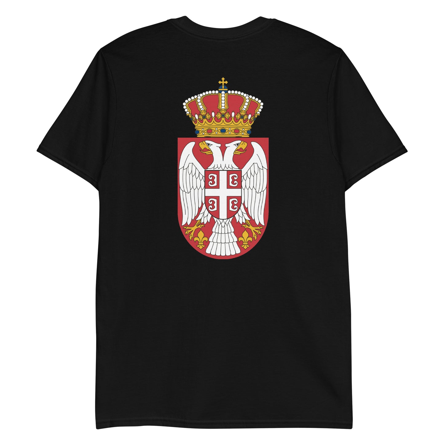 Serbien Kurzärmeliges Unisex-T-Shirt