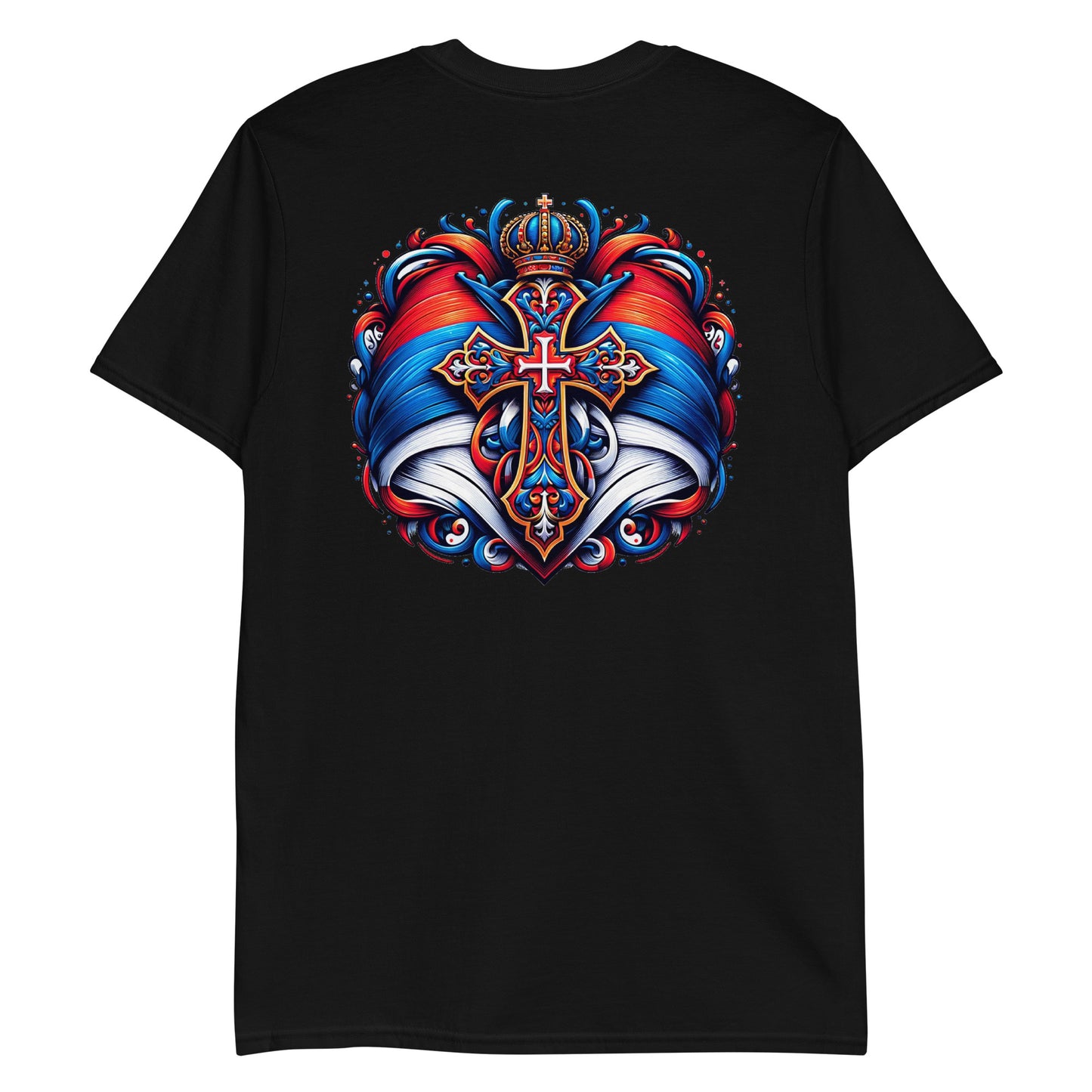 Serbien Kurzärmeliges Unisex-T-Shirt