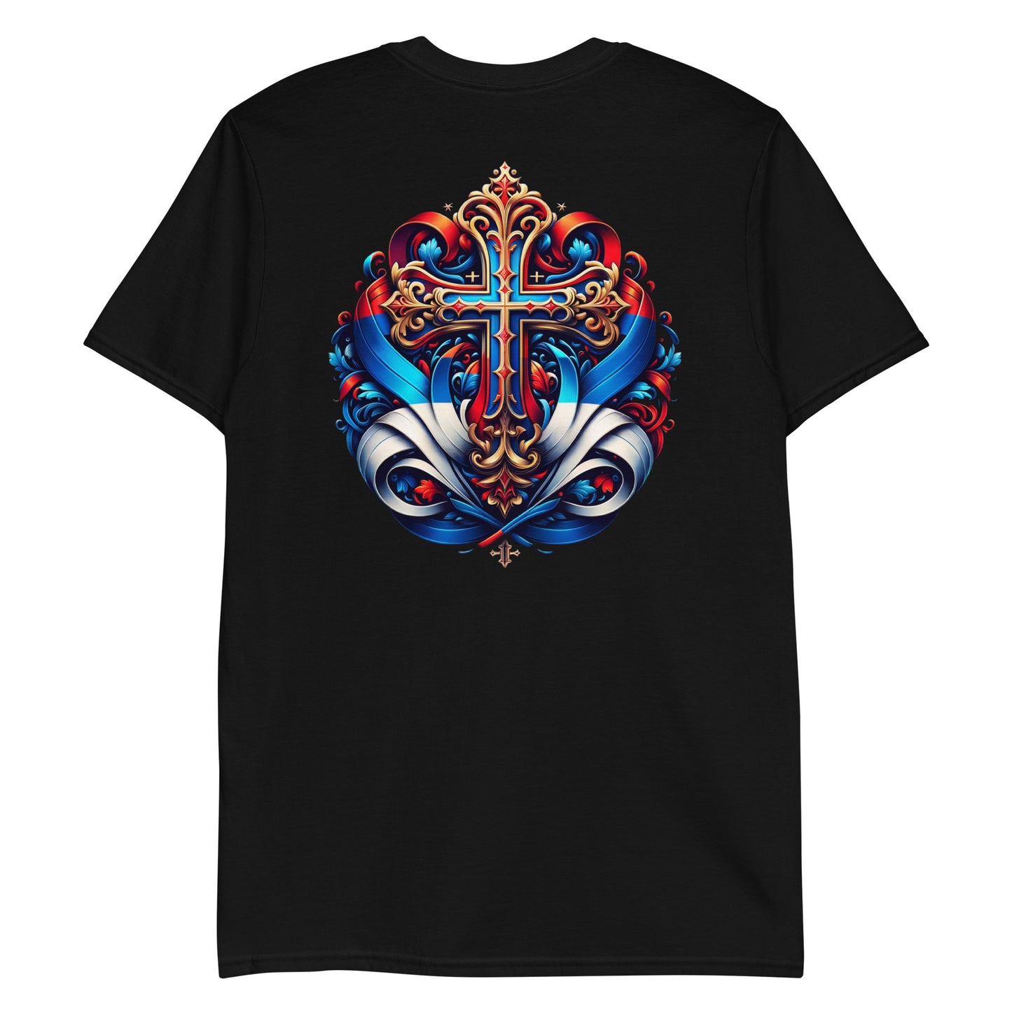 Serbien Kurzärmeliges Unisex-T-Shirt