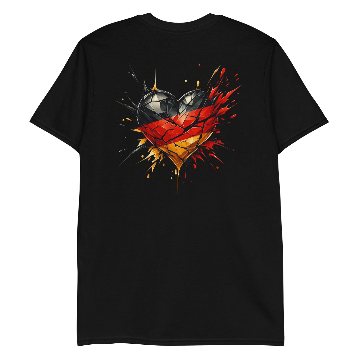 Deutschland Kurzärmeliges Unisex-T-Shirt