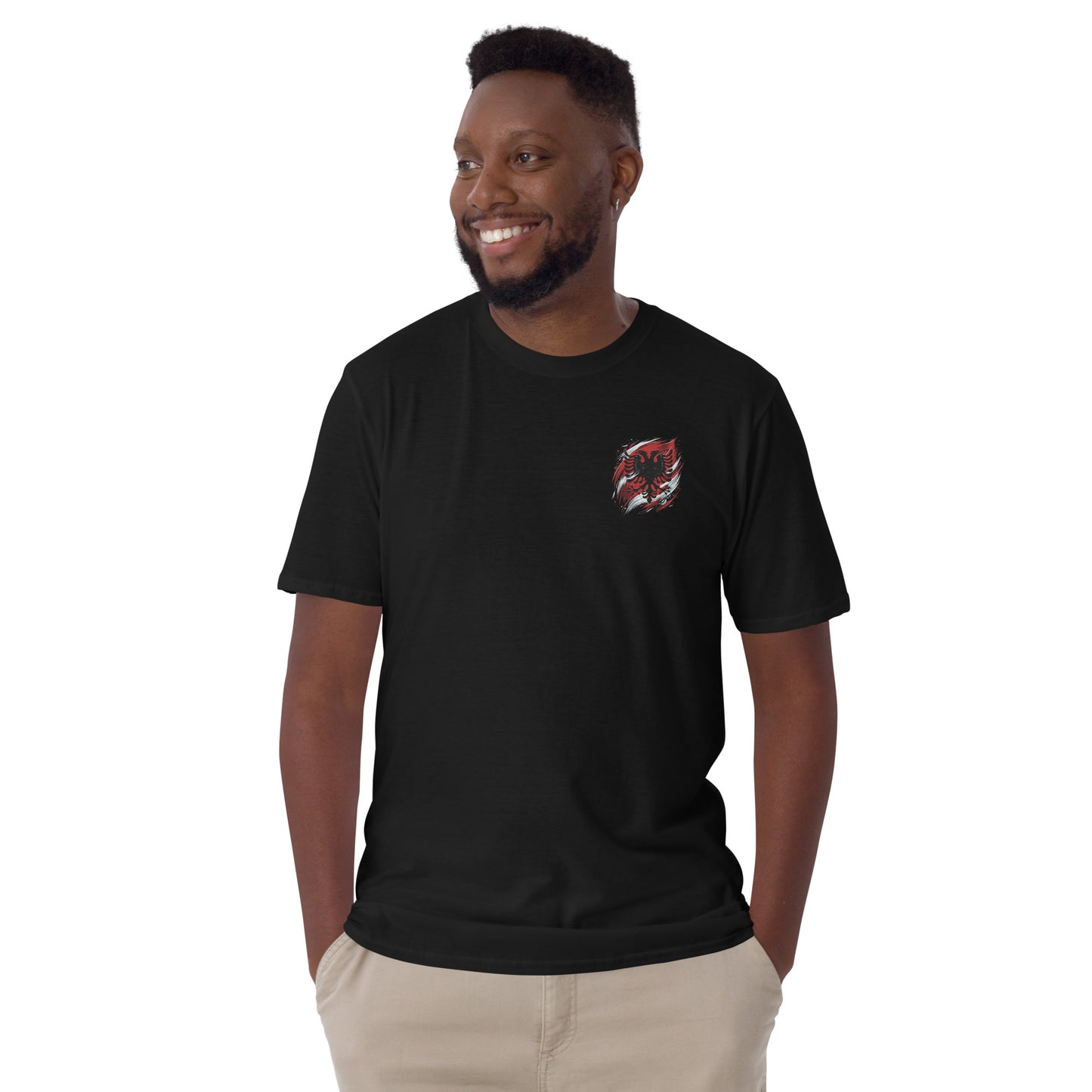 Albanien Kurzärmeliges Unisex-T-Shirt