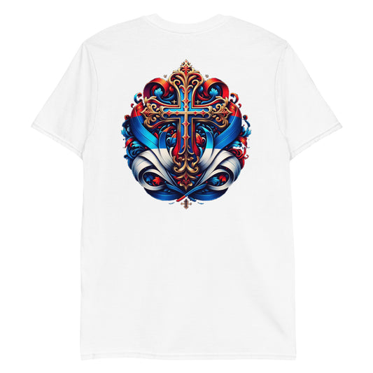 Serbien Kurzärmeliges Unisex-T-Shirt