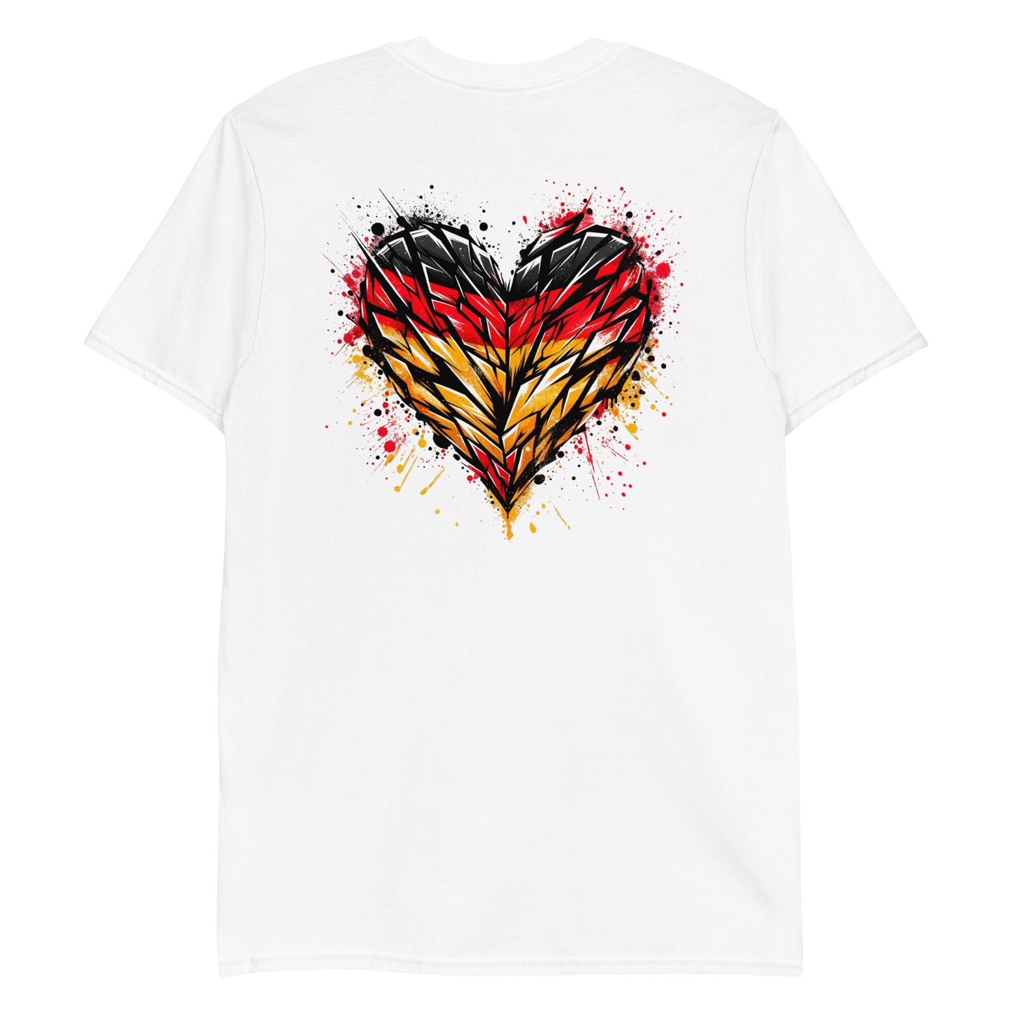 Deutschland Kurzärmeliges Unisex-T-Shirt