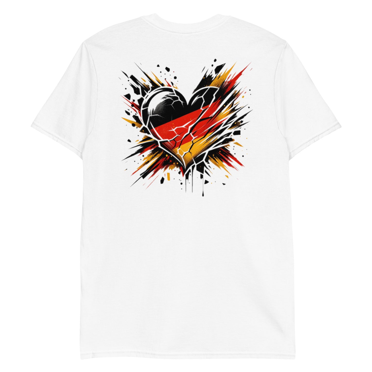Deutschland Kurzärmeliges Unisex-T-Shirt