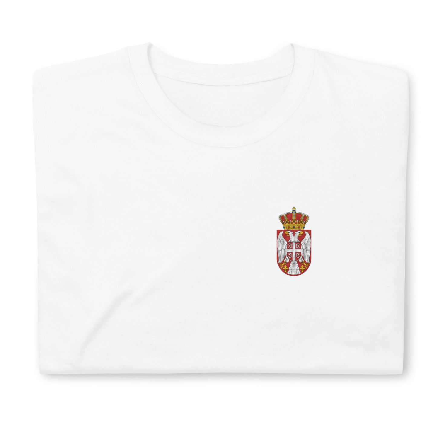 Serbien Kurzärmeliges Unisex-T-Shirt