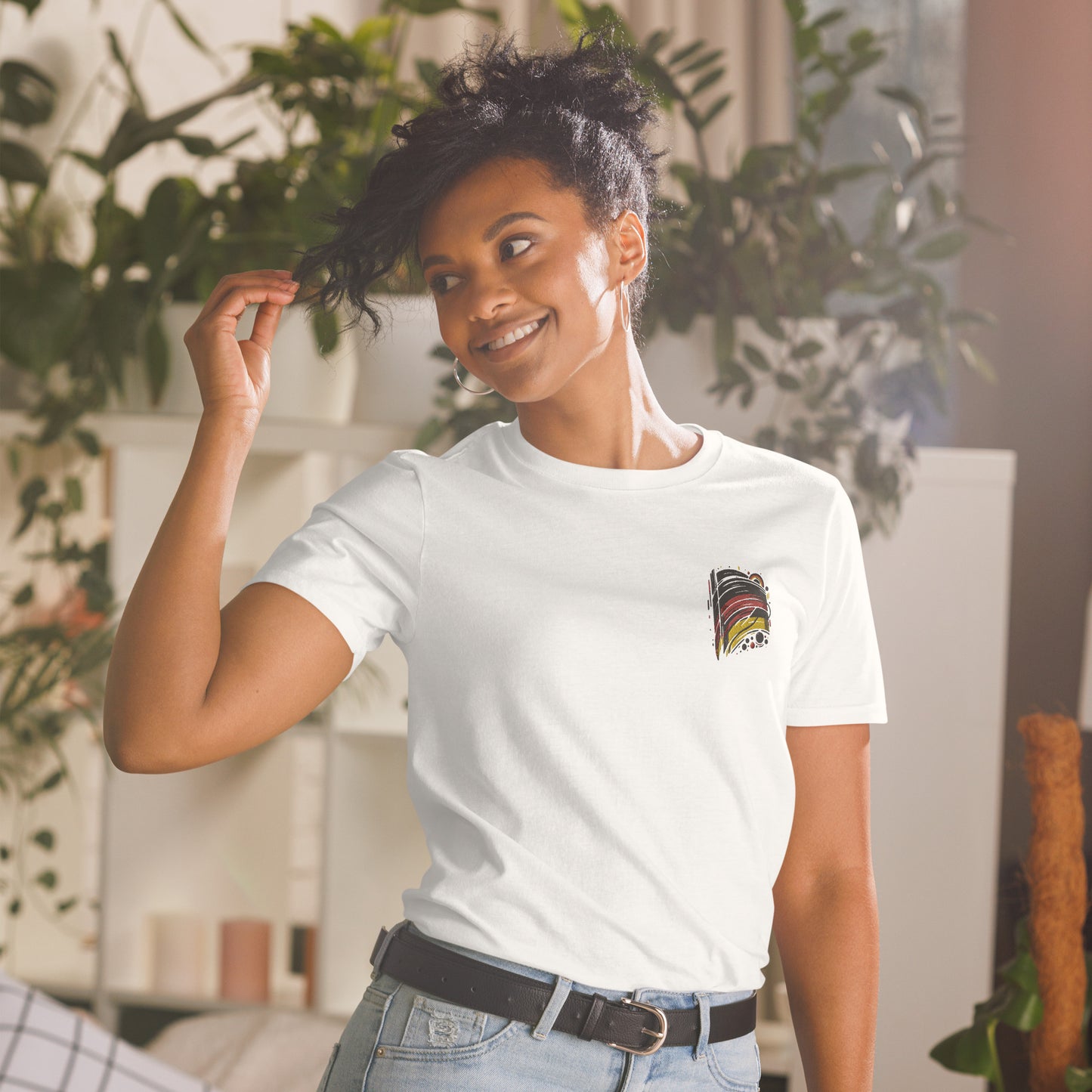 Deutschland Kurzärmeliges Unisex-T-Shirt