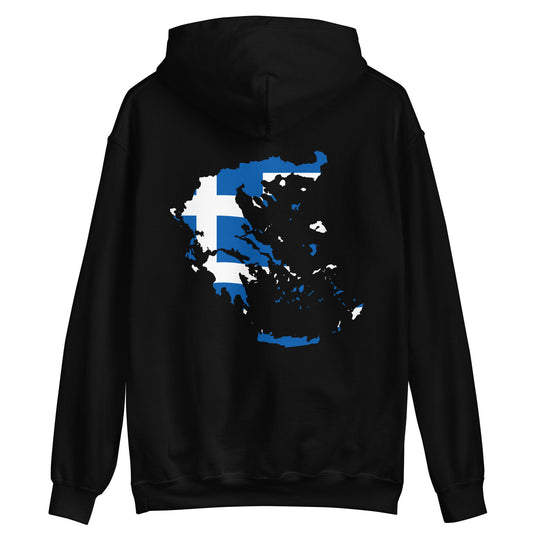 Griechenland Unisex-Kapuzenpullover