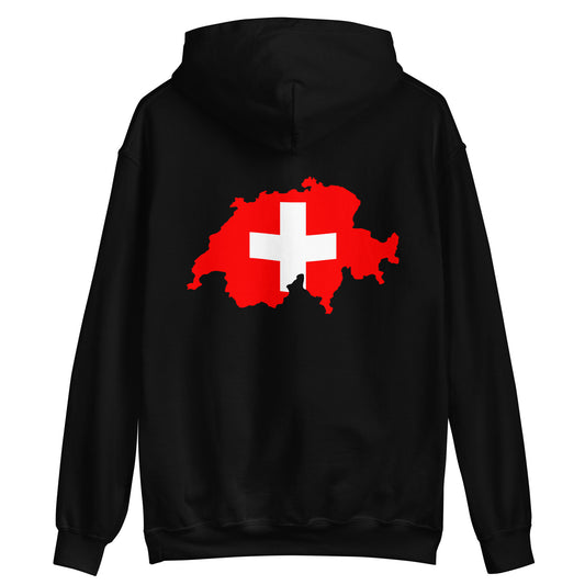Schweiz Unisex-Kapuzenpullover