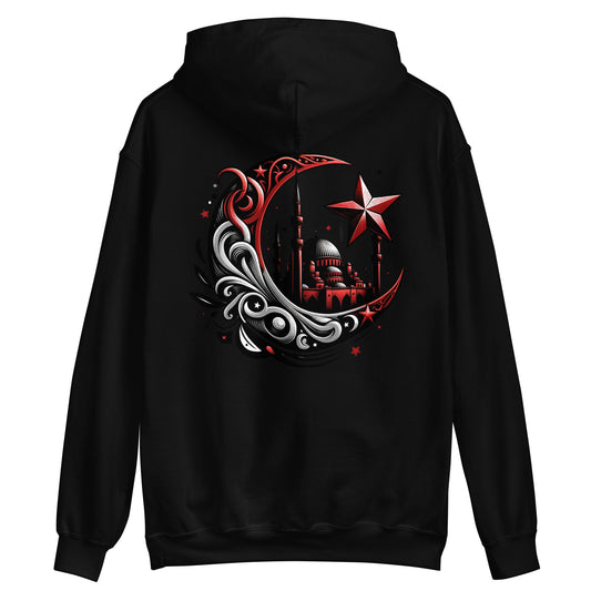 Türkei Unisex-Kapuzenpullover
