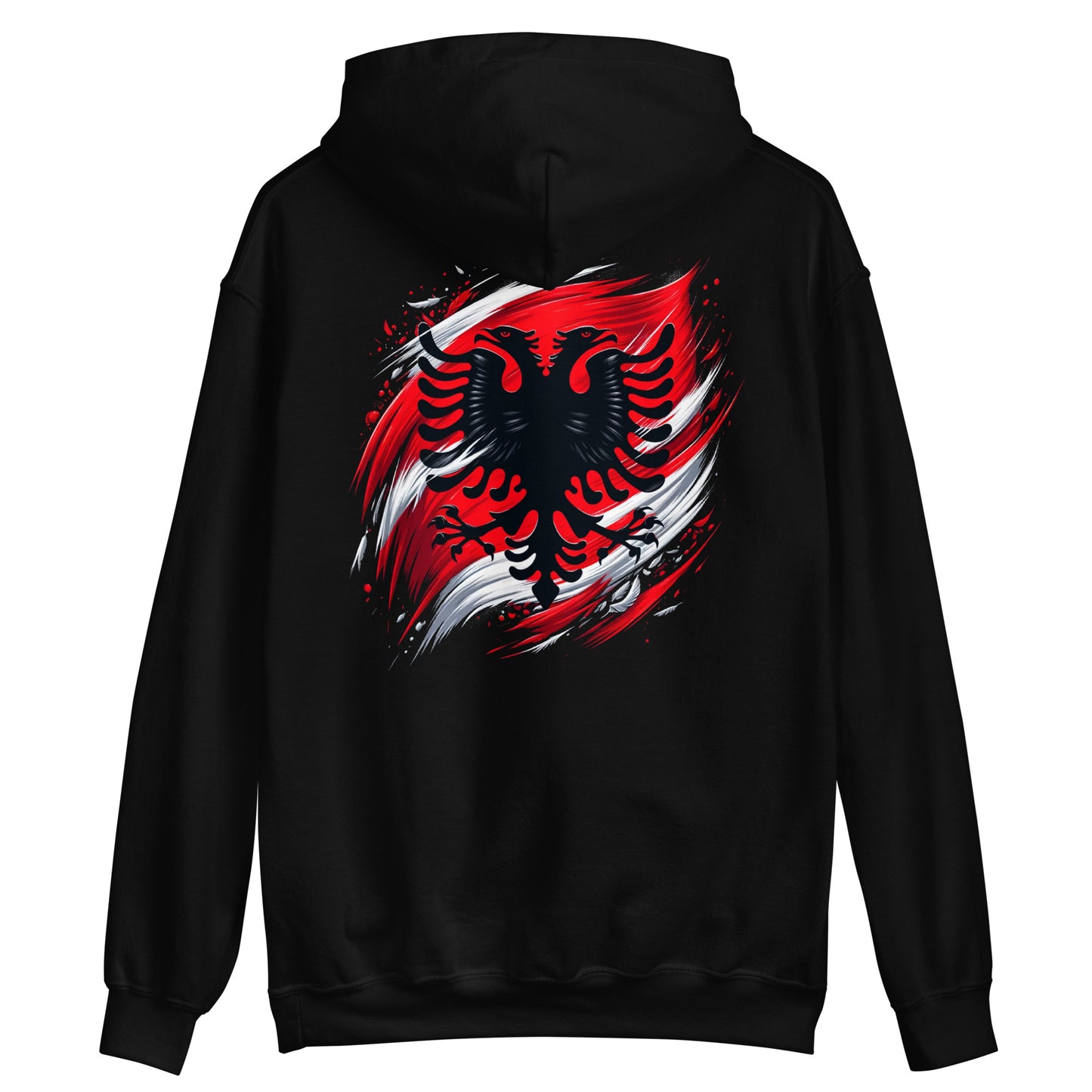 Albanien Unisex-Kapuzenpullover