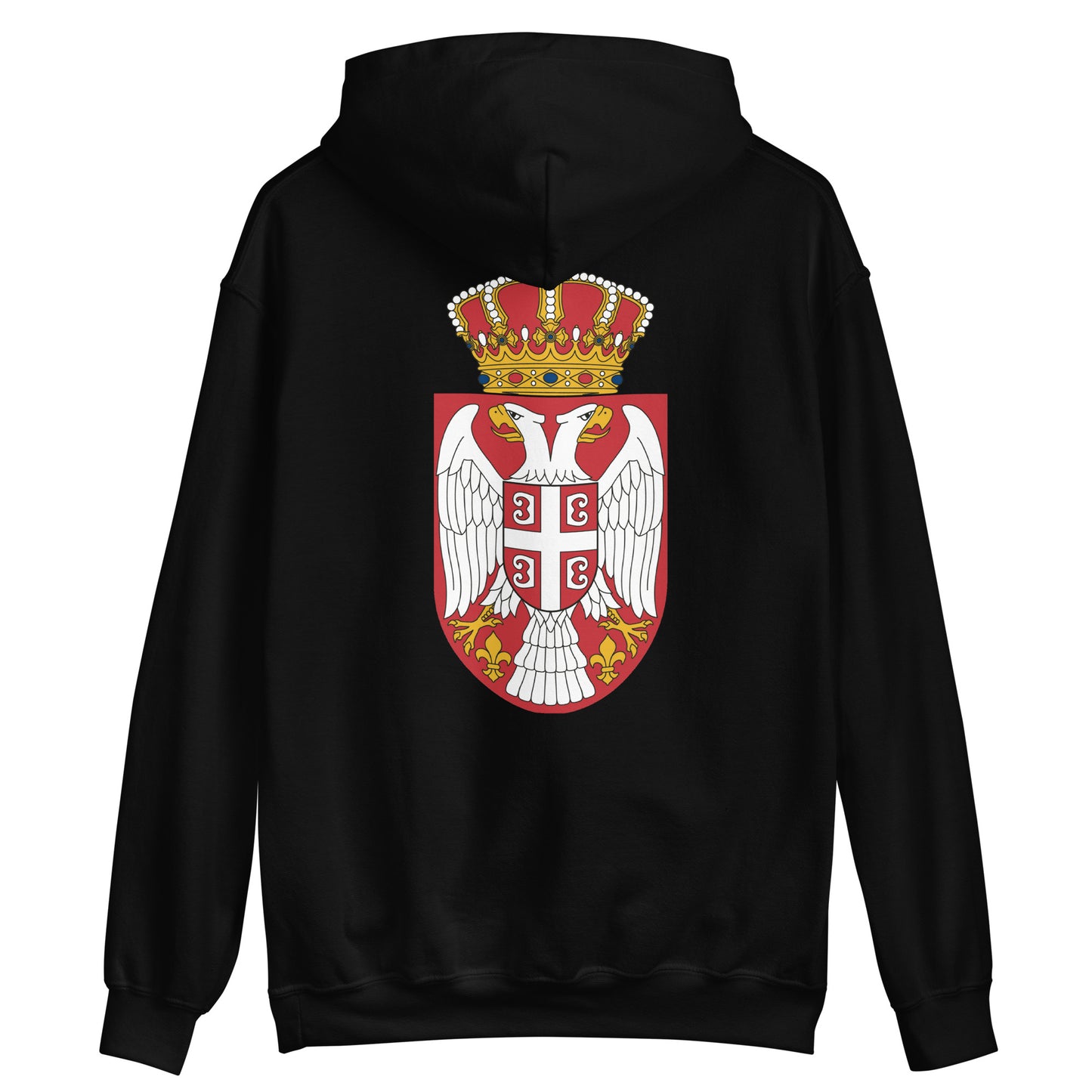 Serbien Unisex-Kapuzenpullover