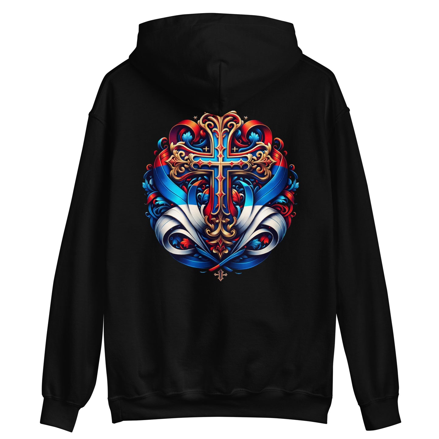 Serbien Unisex-Kapuzenpullover