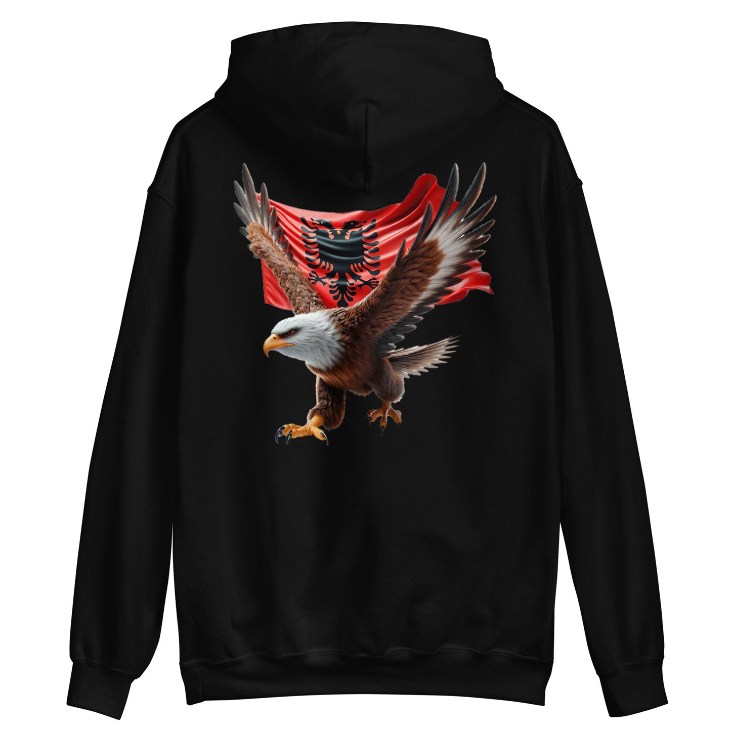 Albanien Unisex-Kapuzenpullover