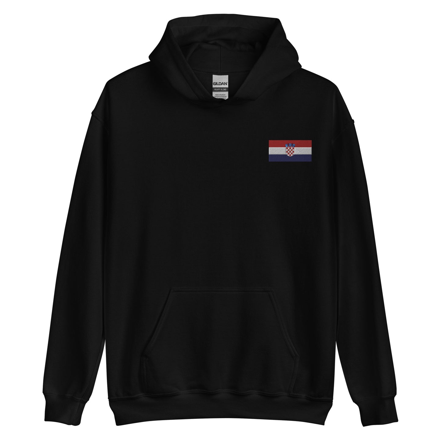 Kroatien Unisex-Kapuzenpullover