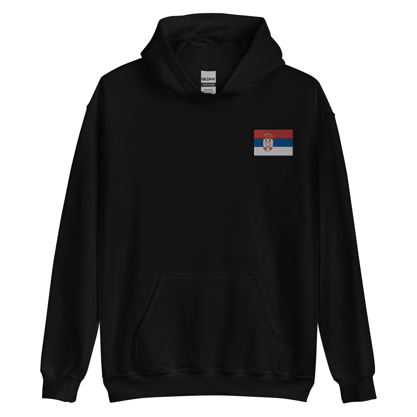 Serbien Unisex-Kapuzenpullover