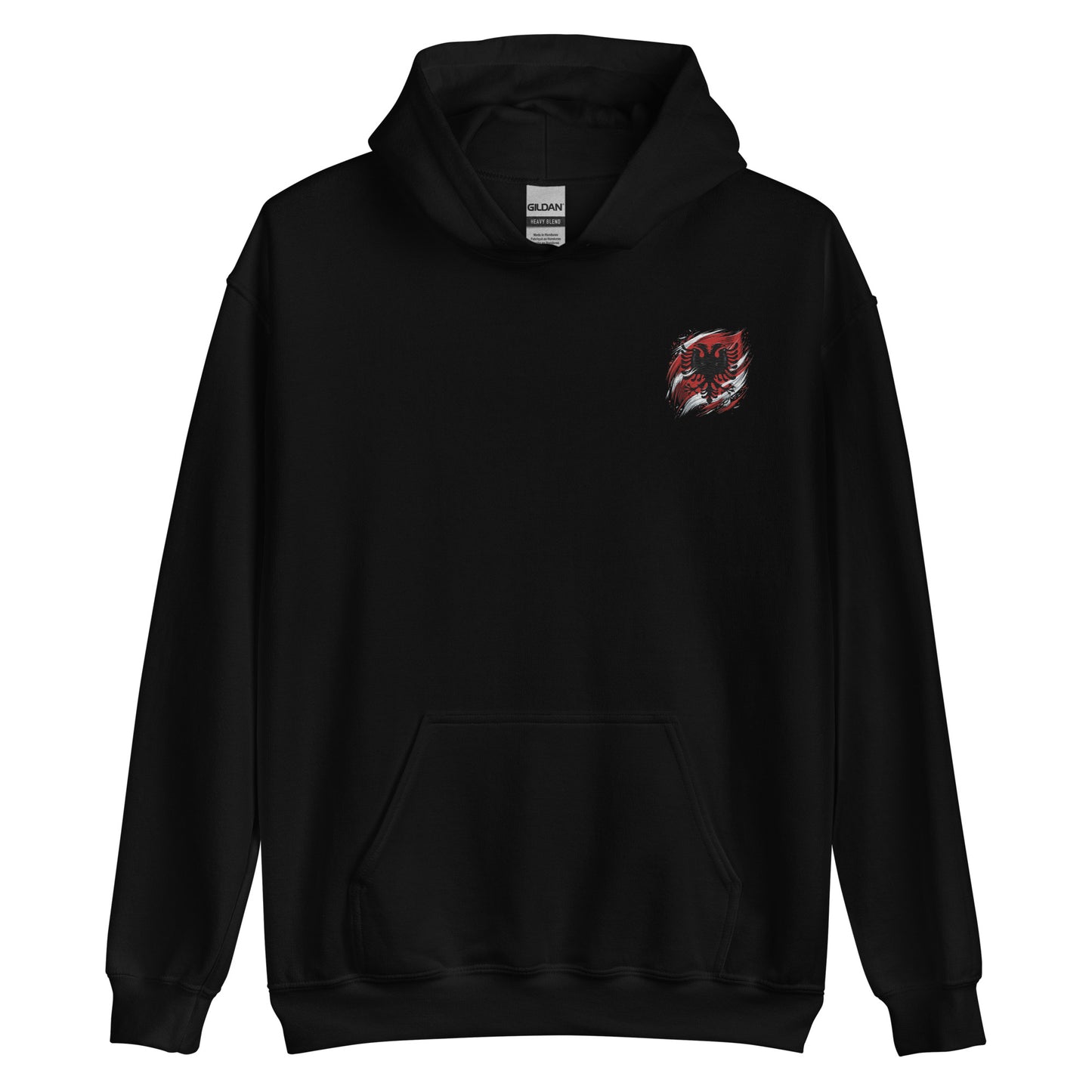 Albanien Unisex-Kapuzenpullover
