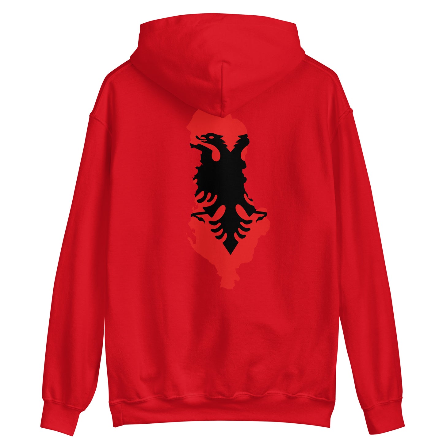 Albanien Unisex-Kapuzenpullover