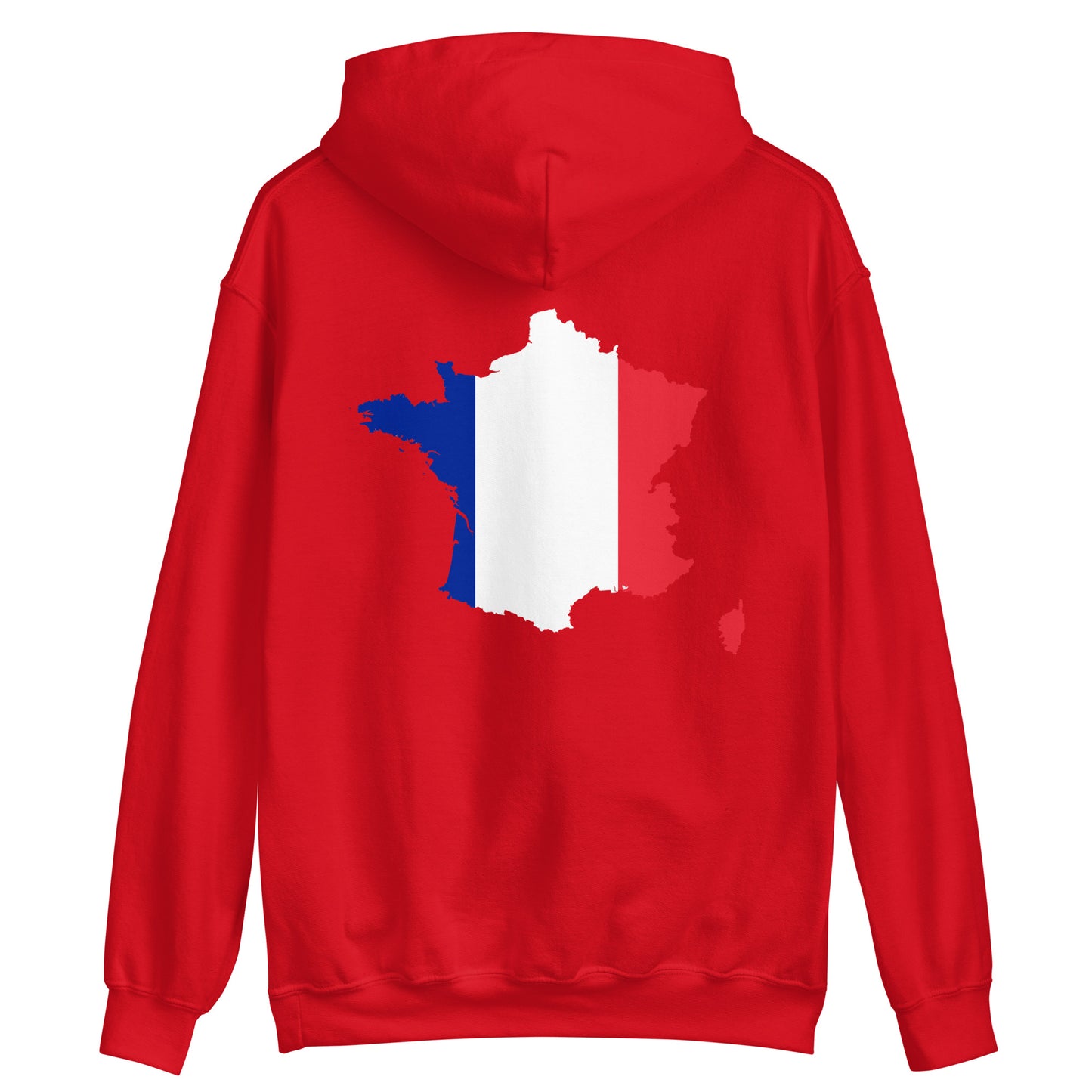 Frankreich Unisex-Kapuzenpullover