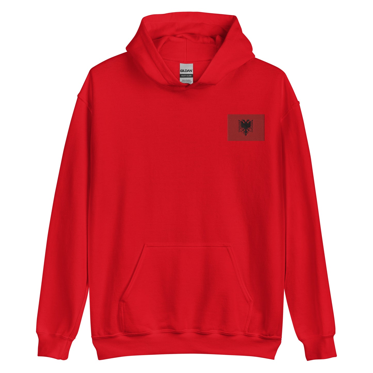 Albanien Unisex-Kapuzenpullover
