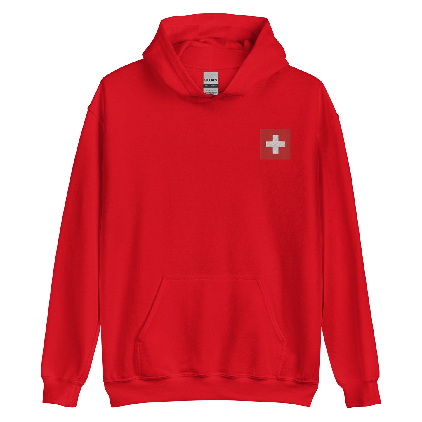 Schweiz Unisex-Kapuzenpullover