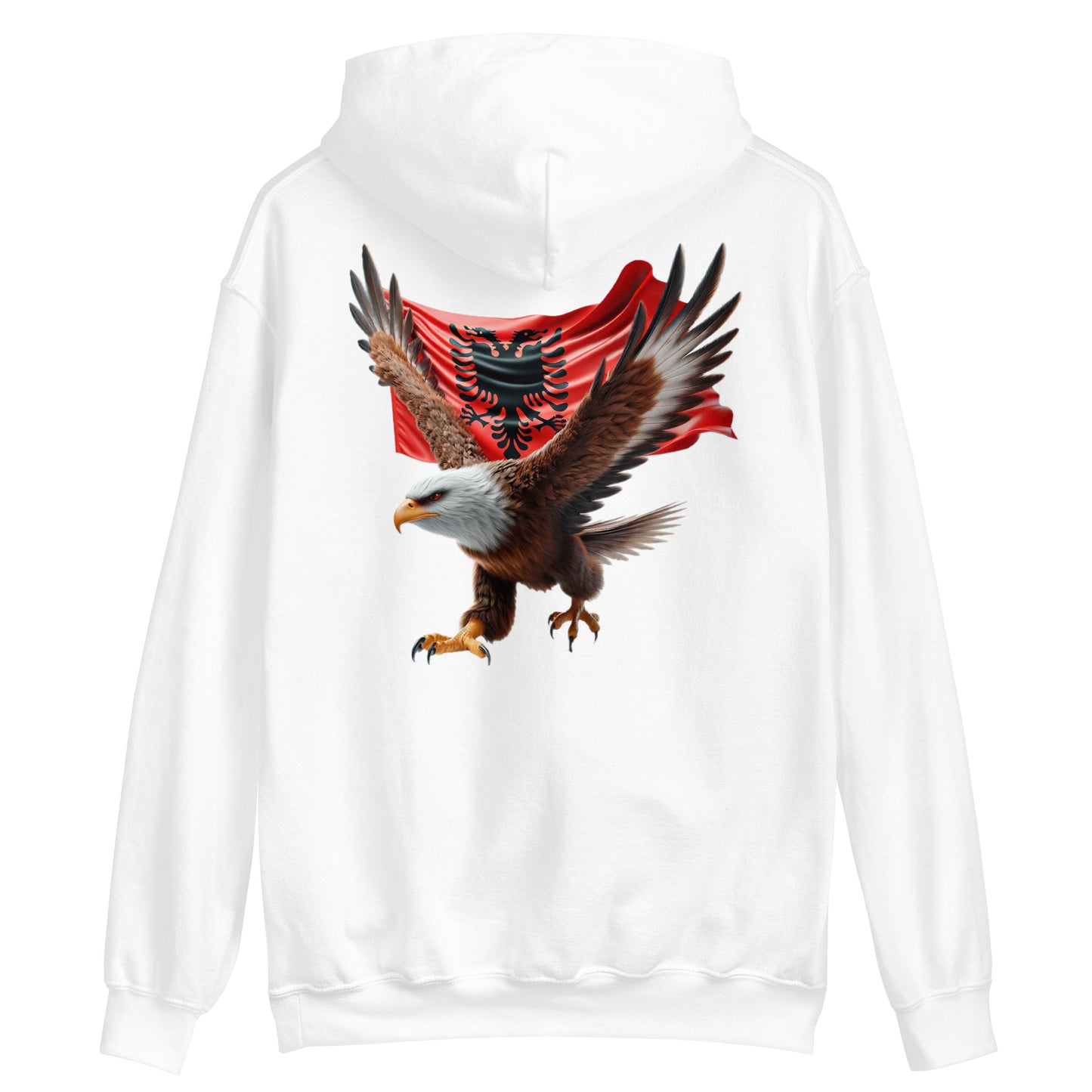 Albanien Unisex-Kapuzenpullover