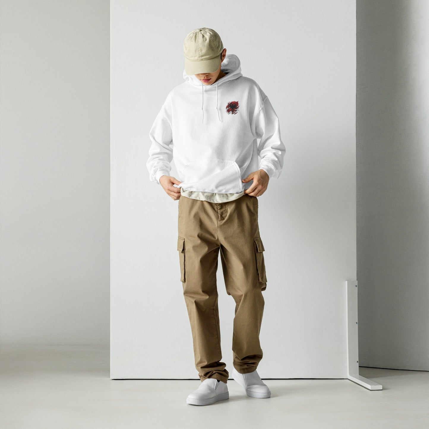 Albanien Unisex-Kapuzenpullover