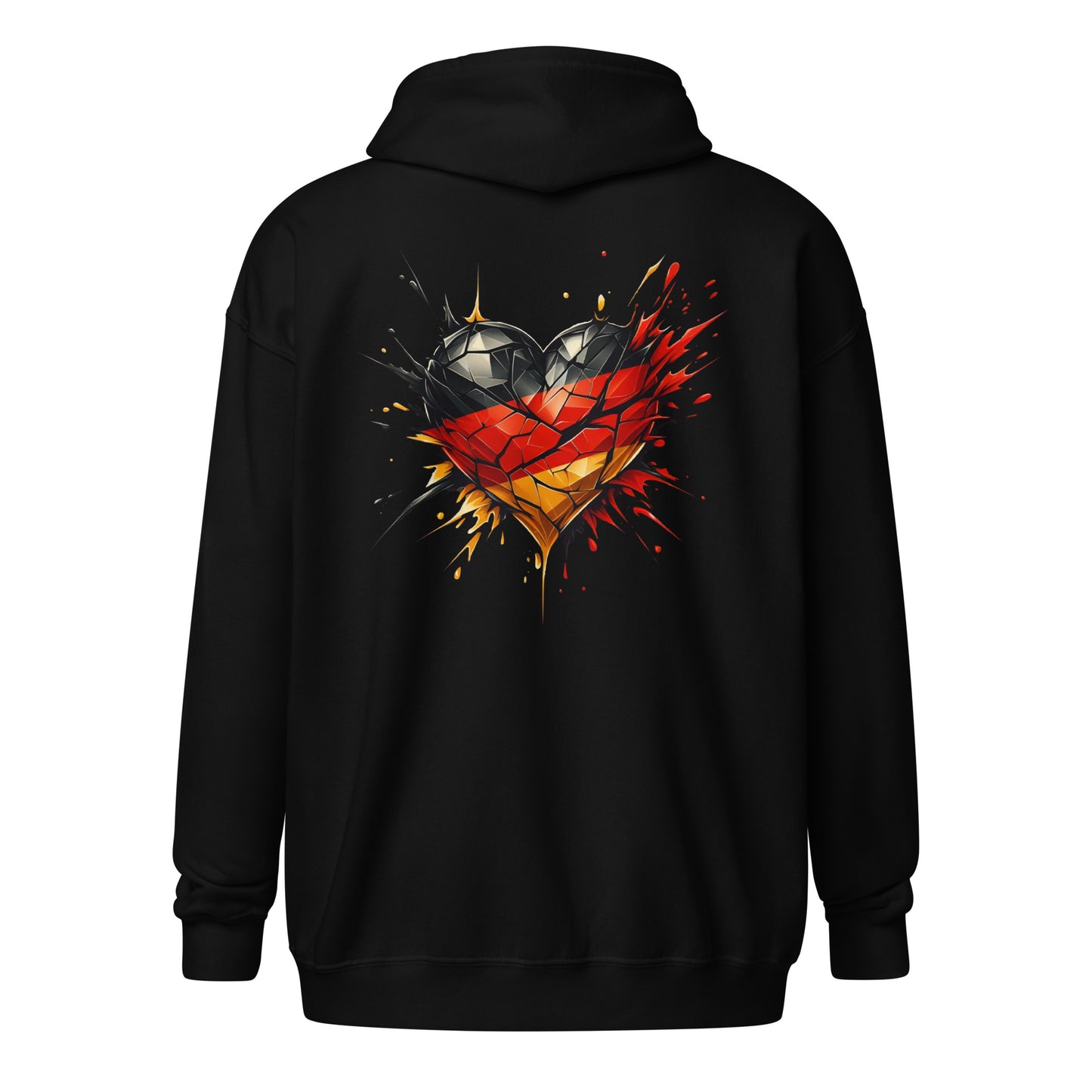 Deutschland Unisex Heavy-Blend Zip Hoodie