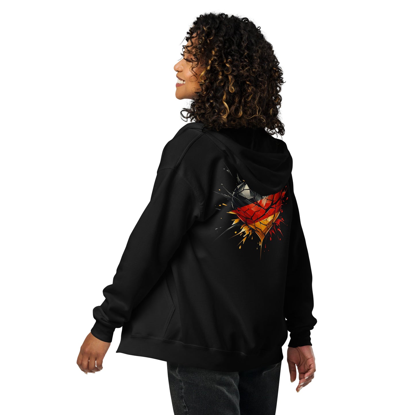 Deutschland Unisex Heavy-Blend Zip Hoodie