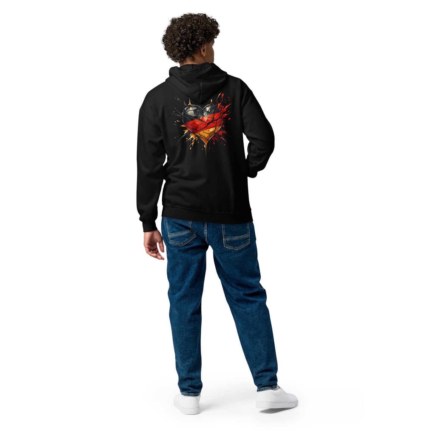 Deutschland Unisex Heavy-Blend Zip Hoodie