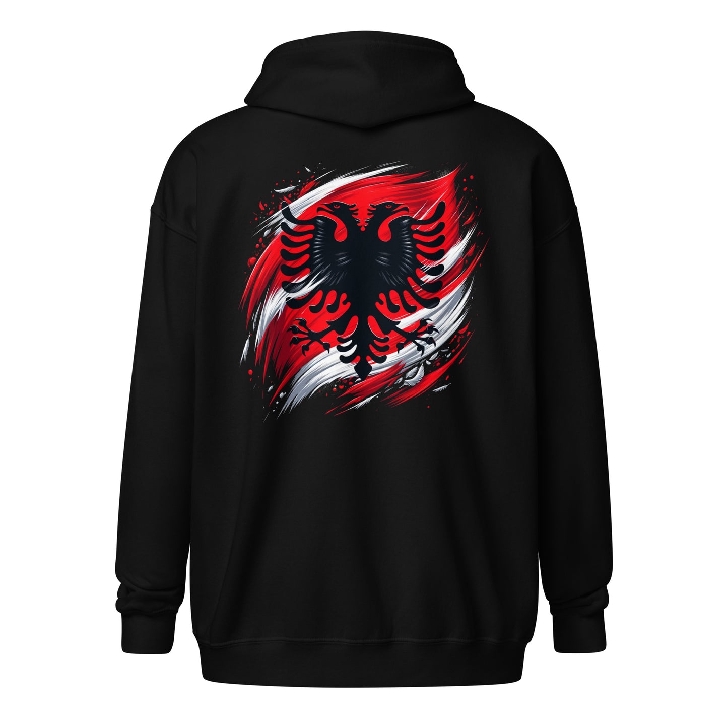 Albanien Unisex Heavy-Blend Zip Hoodie