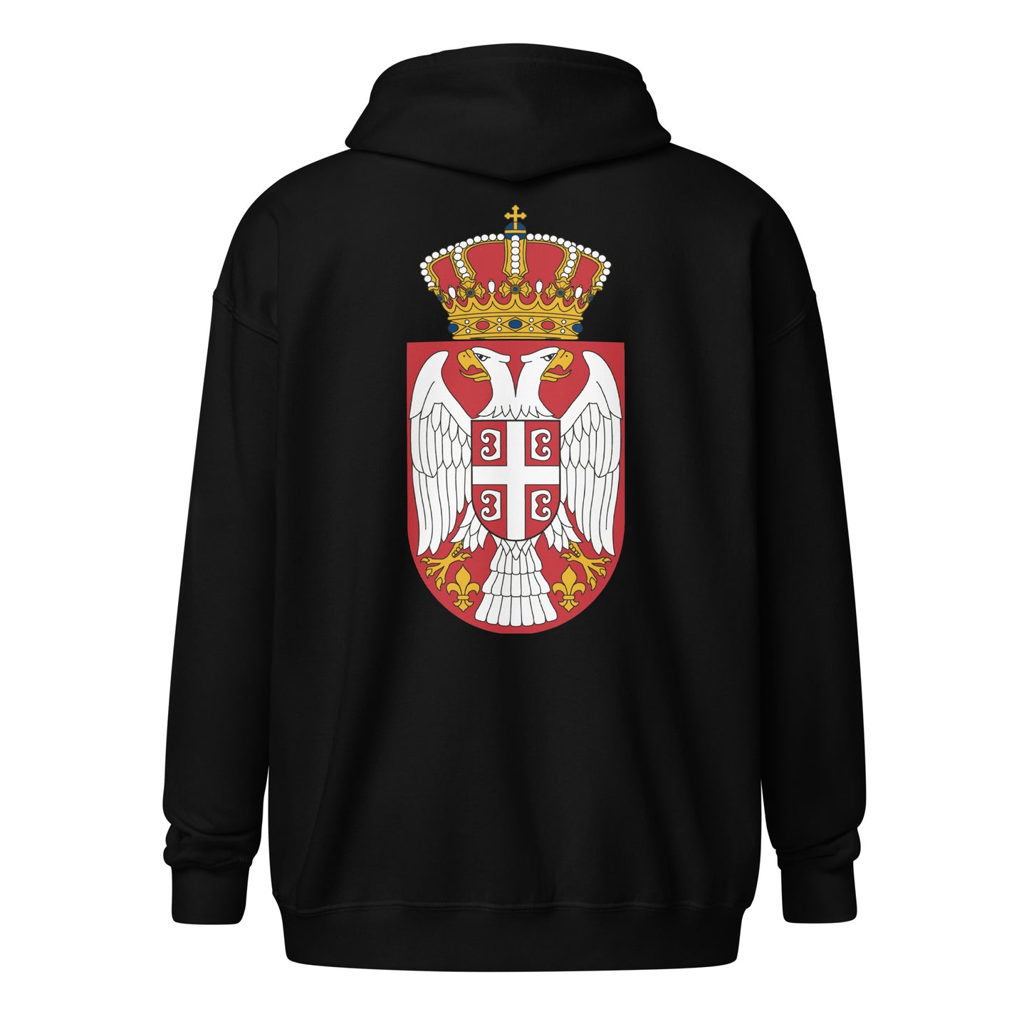 Serbien Unisex Heavy-Blend Zip Hoodie