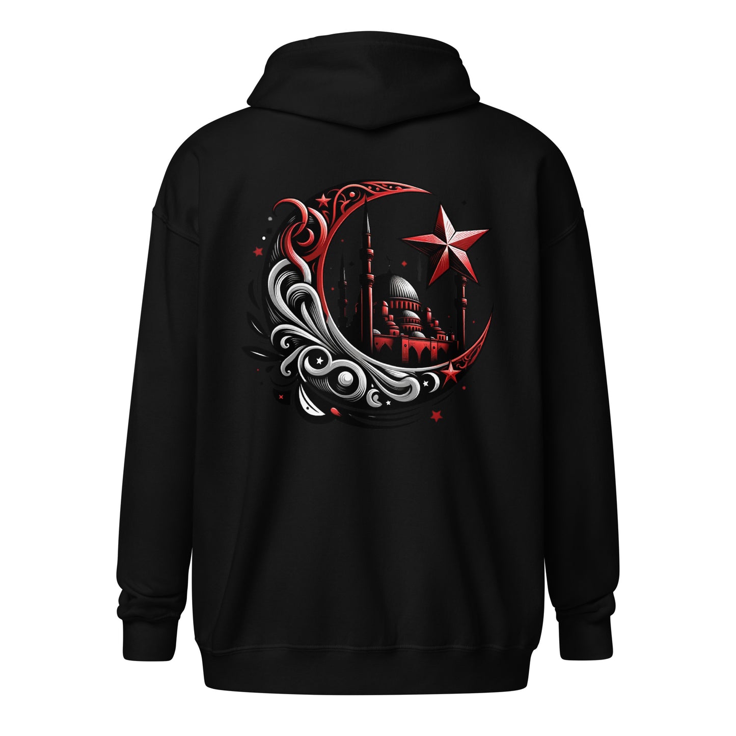Türkei Unisex Heavy-Blend Zip Hoodie