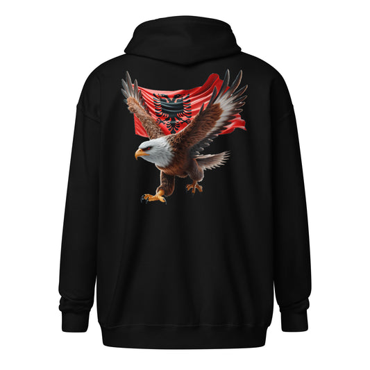 Albanien Unisex Heavy-Blend Zip Hoodie