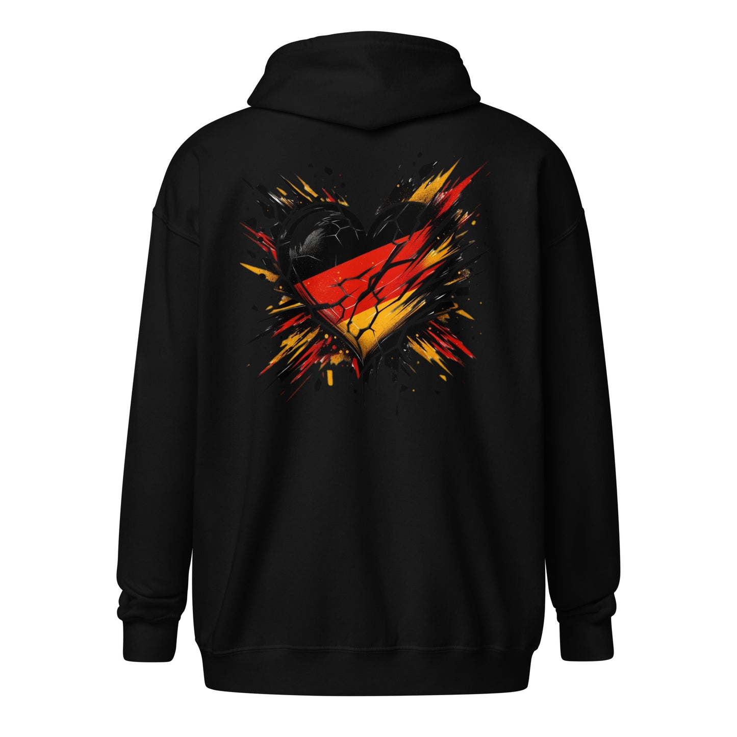 Deutschland Unisex Heavy-Blend Zip Hoodie
