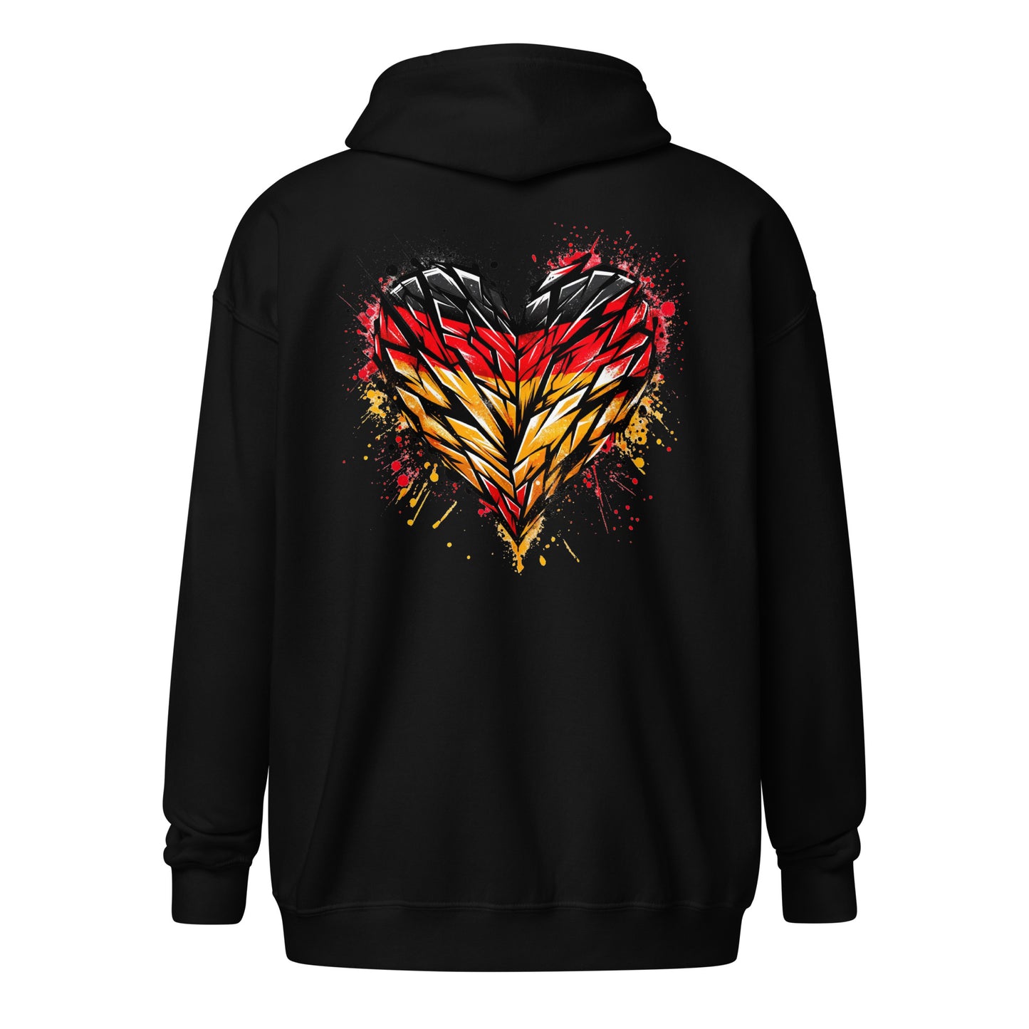 Deutschland Unisex Heavy-Blend Zip Hoodie