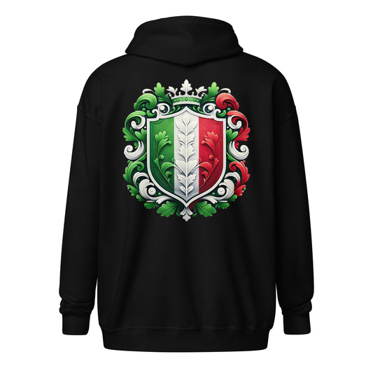 Italien Unisex Heavy-Blend Zip Hoodie