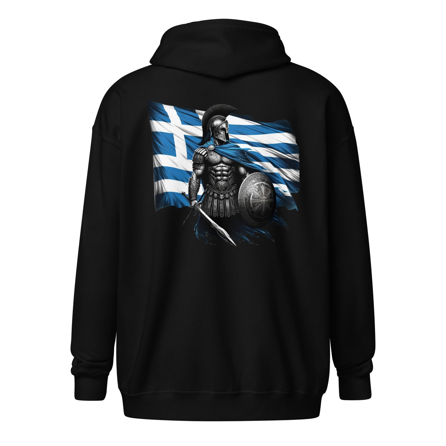 Griechenland Unisex Heavy-Blend Zip Hoodie