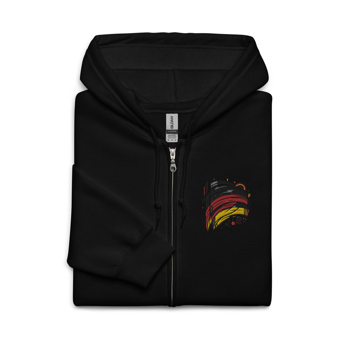Deutschland Unisex Heavy-Blend Zip Hoodie