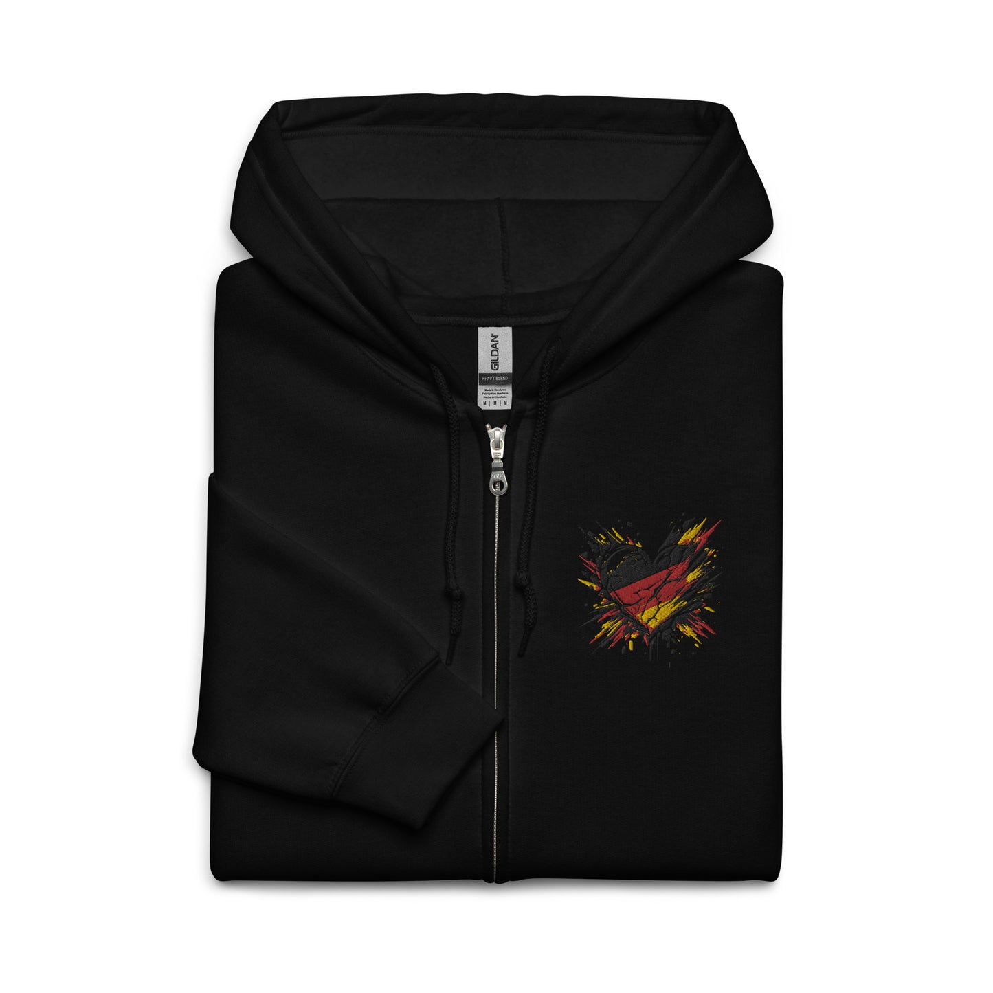 Deutschland Unisex Heavy-Blend Zip Hoodie