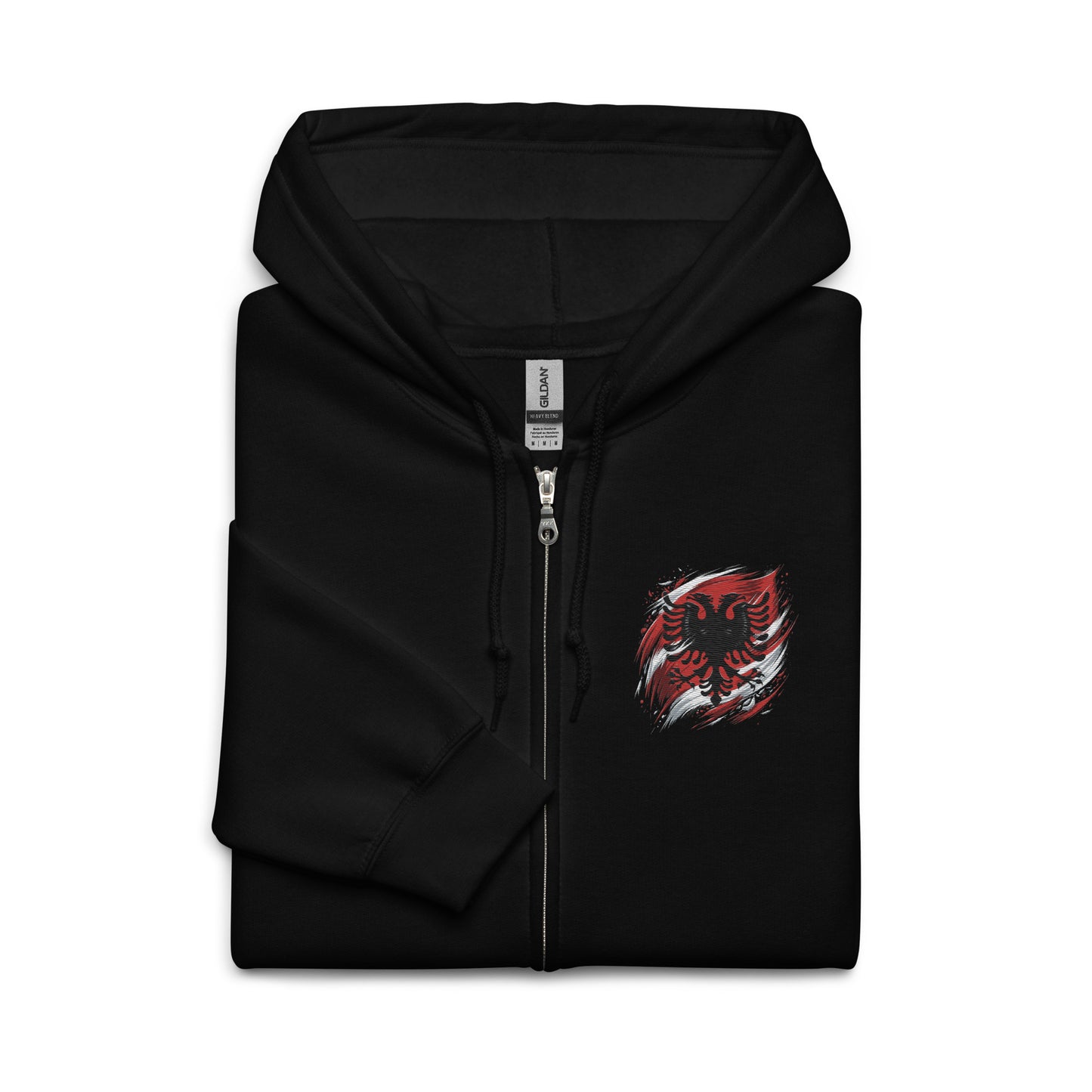 Albanien Unisex Heavy-Blend Zip Hoodie