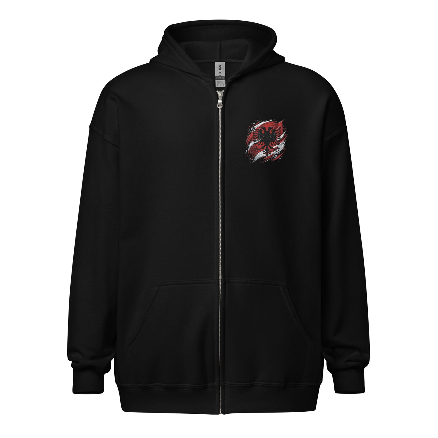 Albanien Unisex Heavy-Blend Zip Hoodie