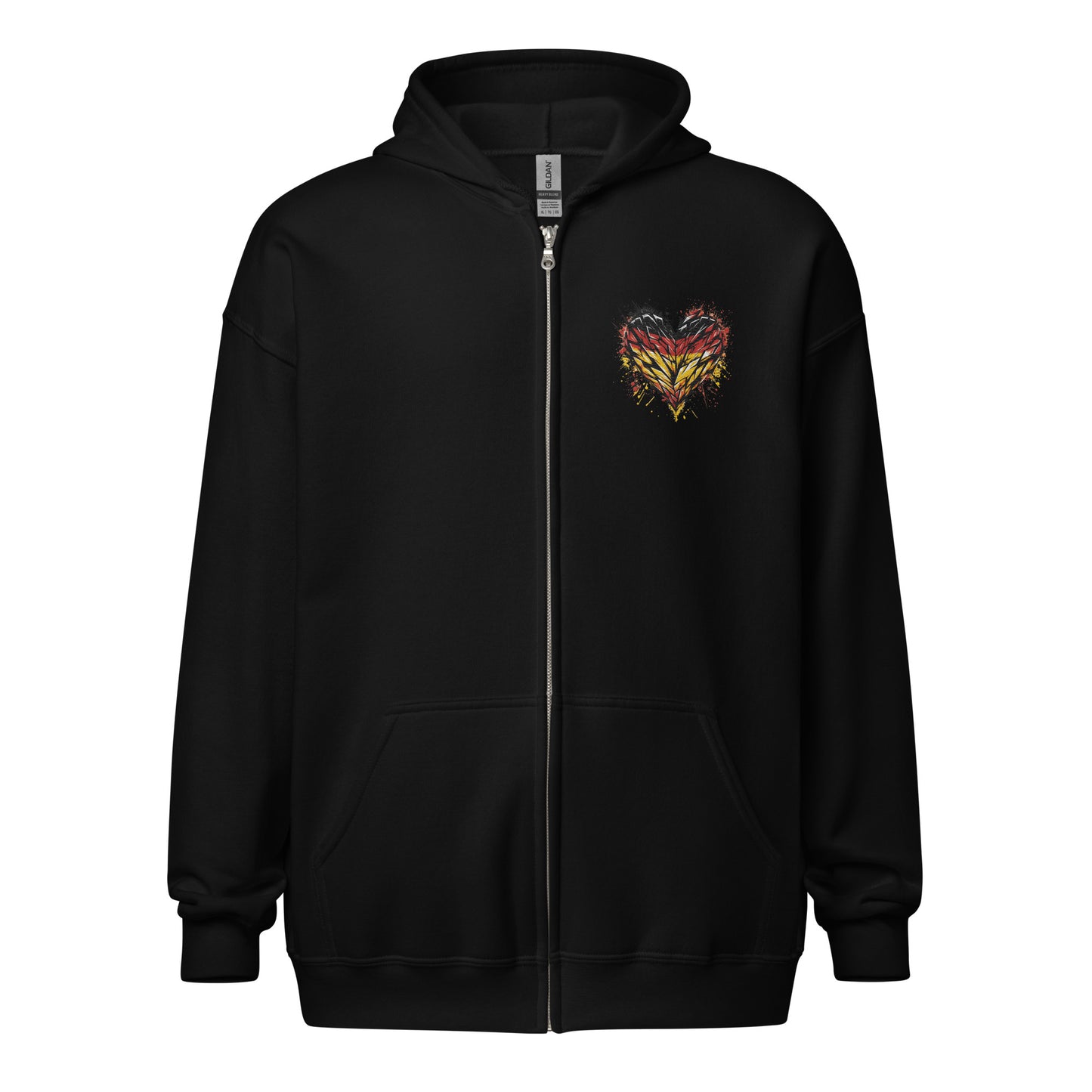 Deutschland Unisex Heavy-Blend Zip Hoodie