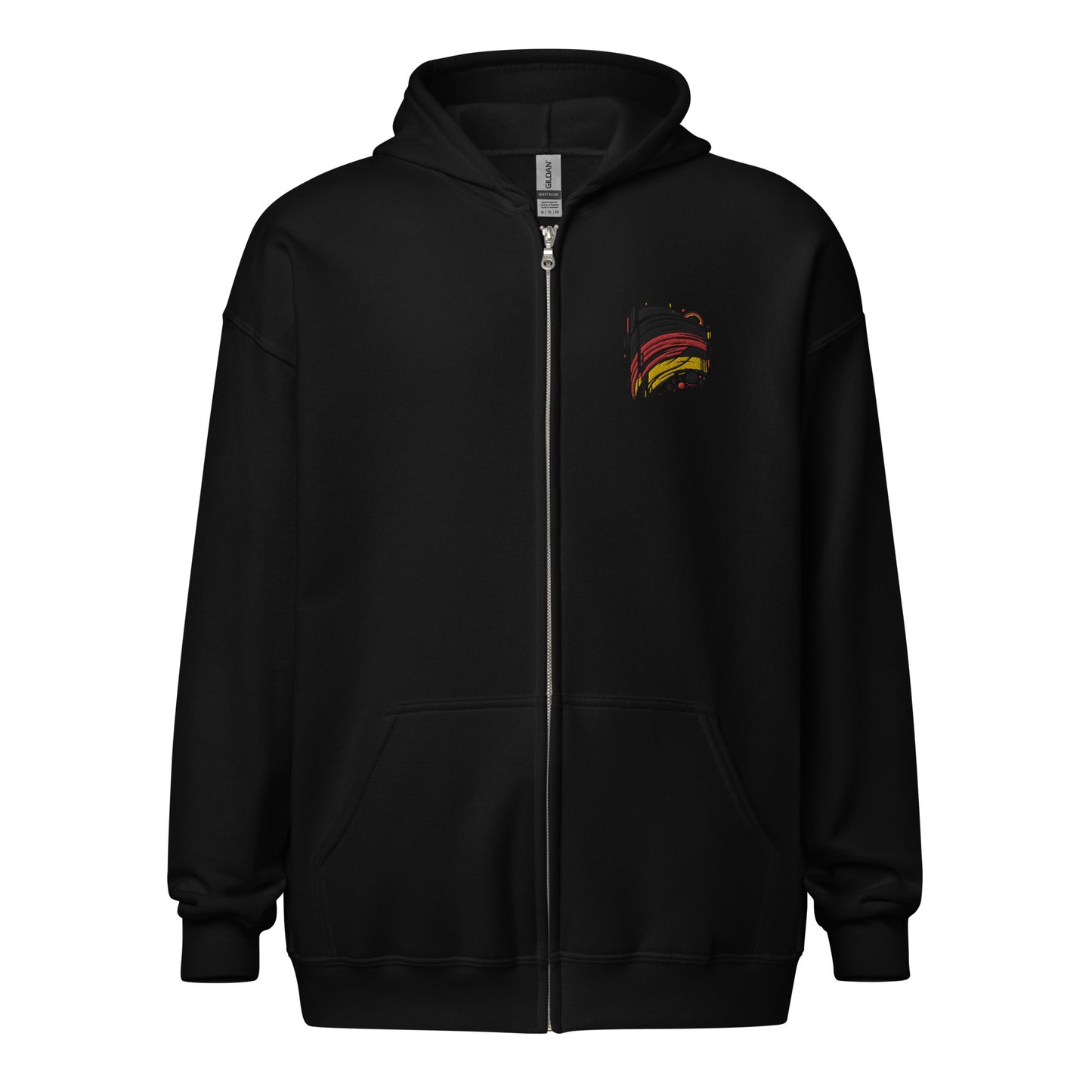 Deutschland Unisex Heavy-Blend Zip Hoodie