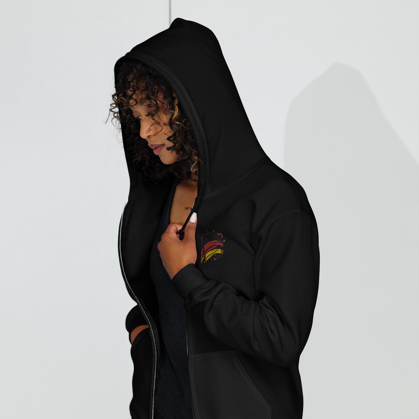 Deutschland Unisex Heavy-Blend Zip Hoodie